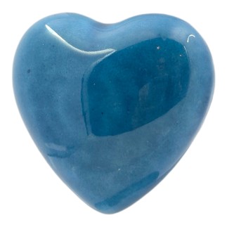 Ceramic Cobalt Blue Heart with Magnet (4.5cm)