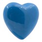 Ceramic Light Cobalt Blue Heart with Magnet (4.5cm)