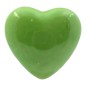 Ceramic Apple Green Heart with Magnet (4.5cm)