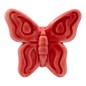 Ceramic Red Butterfly with Magnet (5.5cm)