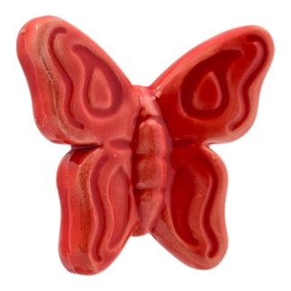 Ceramic Red Butterfly with Magnet (5.5cm)