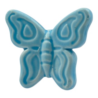 Ceramic Azure Butterfly with Magnet (5.5cm)