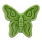 Ceramic Apple Green Butterfly with Magnet (5.5cm) Ceramic Apple Green Butterfly with Magnet (5.5cm)