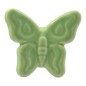 Ceramic Light Green Butterfly with Magnet (5.5cm)
