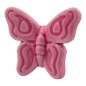 Farfalla Fucsia in Ceramica con Calamita (5,5cm)