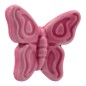 Farfalla Fucsia in Ceramica con Calamita (5,5cm)