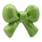 Ceramic Apple Green Ribbon with Magnet (5cm)