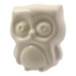 Gufo Bianco in Ceramica con Calamita (5,5cm)