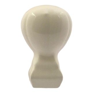 Ceramic White Hot Air Balloon with Magnet (5.5cm)