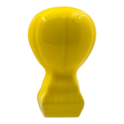 Mongolfiera Giallo Limone in Ceramica con Calamita (5,5cm)