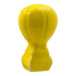 Ceramic Lemon Yellow Hot Air Balloon with Magnet (5.5cm)