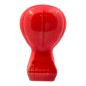 Ceramic Coral Red Hot Air Balloon with Magnet (5.5cm)