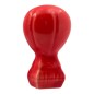 Ceramic Coral Red Hot Air Balloon with Magnet (5.5cm)