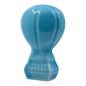 Ceramic Azure Hot Air Balloon with Magnet (5.5cm)