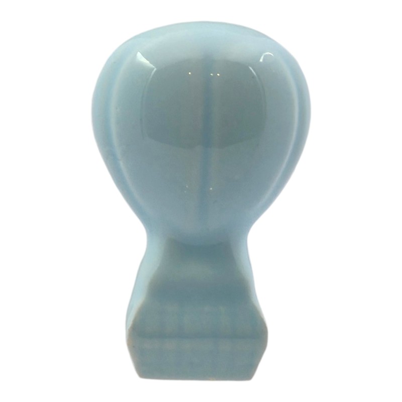 Mongolfiera Celeste in Ceramica con Calamita (5,5cm)