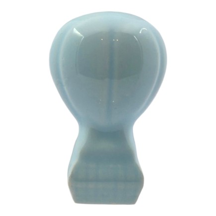 Ceramic Sky Blue Hot Air Balloon with Magnet (5.5cm)
