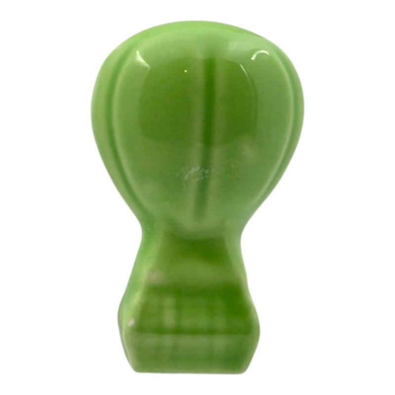 Ceramic Apple Green Hot Air Balloon with Magnet (5.5cm)