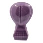 Mongolfiera Viola Lavanda in Ceramica con Calamita (5,5cm)