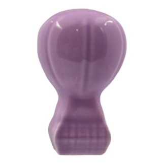 Mongolfiera Viola Glicine in Ceramica con Calamita (5,5cm)