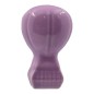 Mongolfiera Viola Glicine in Ceramica con Calamita (5,5cm)