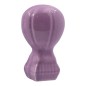 Mongolfiera Viola Glicine in Ceramica con Calamita (5,5cm)