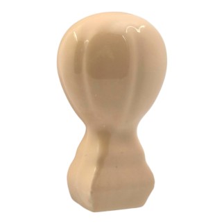Mongolfiera Crema in Ceramica con Calamita (5,5cm)