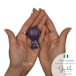Mongolfiera Viola Lavanda in Ceramica con Calamita (5,5cm)