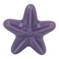 Stella Marina Viola Lavanda in Ceramica con Calamita (5,5cm)