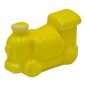Trenino Giallo Limone in Ceramica con Calamita (4,5cm)