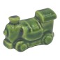 Trenino Verde Oliva in Ceramica con Calamita (4,5cm)