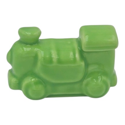 Trenino Verde Mela in Ceramica con Calamita (4,5cm)