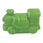 Trenino Verde Mela in Ceramica con Calamita (4,5cm)