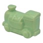 Trenino Verde Chiaro in Ceramica con Calamita (4,5cm)