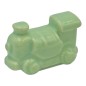 Trenino Verde Chiaro in Ceramica con Calamita (4,5cm)