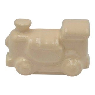 Trenino Crema in Ceramica con Calamita (4,5cm)