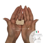 Trenino Crema in Ceramica con Calamita (4,5cm)