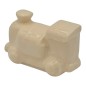 Trenino Crema in Ceramica con Calamita (4,5cm)