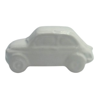 White Ceramic Car  to Place (8 cm) – Handmade Favor