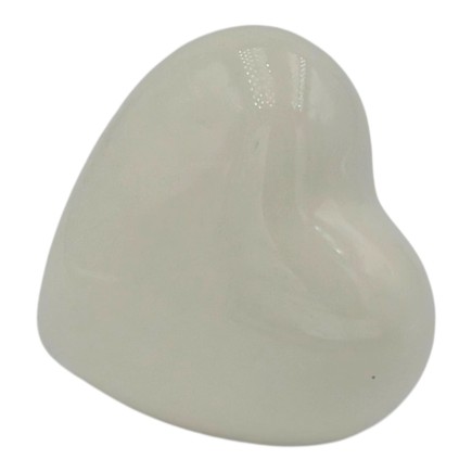 Set of 10 White Ceramic Hearts (4.5 cm) – Limited Availability