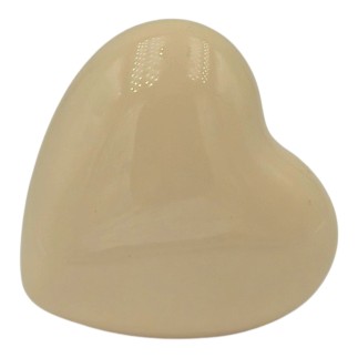 Set 22 Cuori Crema in Ceramica (4.5 cm) – Disponibili in Quantità Limitata