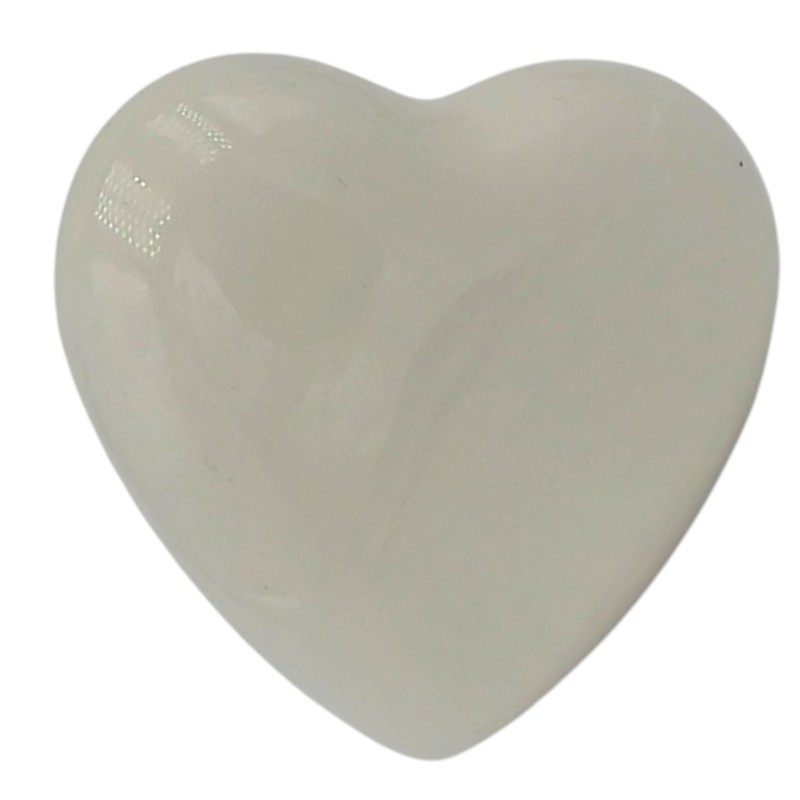 Set of 20 White Ceramic Hearts (4.5 cm) – Limited Availability