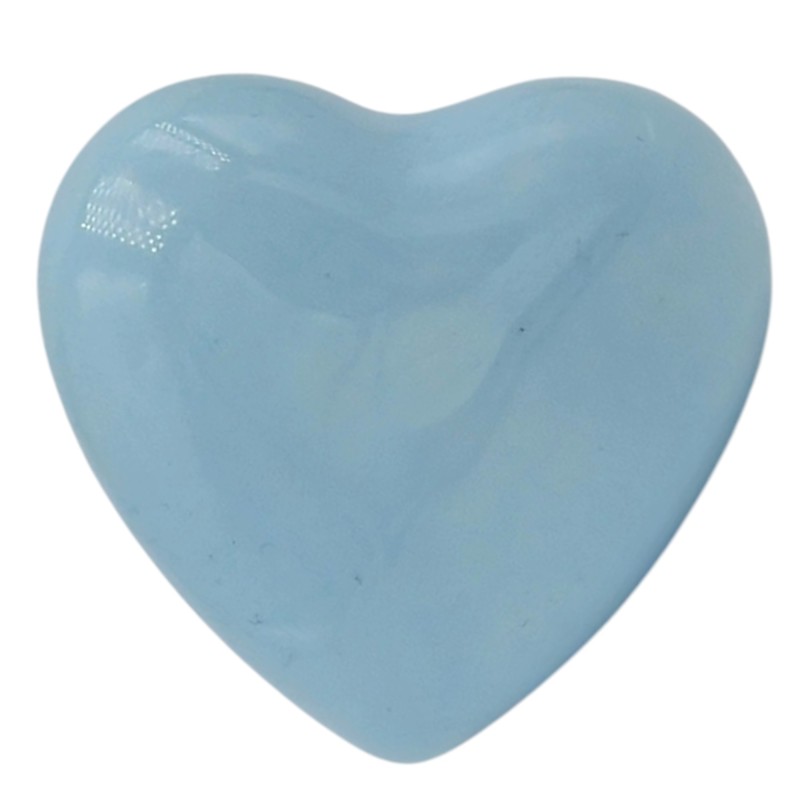 Set 20 Cuori Celeste in Ceramica (4.5 cm) – Disponibili in Quantità Limitata