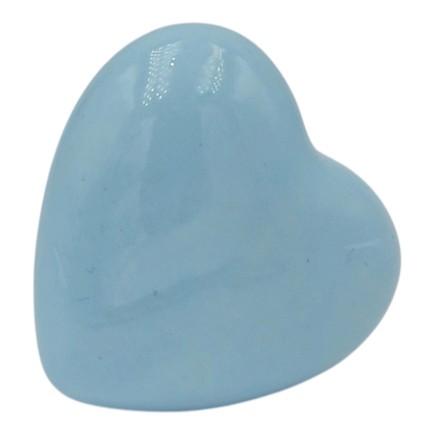 Set of 22 Sky Blue Ceramic Hearts (4.5 cm) – Limited Availability
