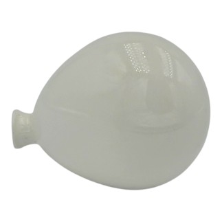 Set of 15 White Ceramic Ballons with Magnet (5cm)