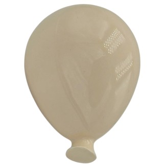 Set 2 Palloncini Crema in Ceramica con Calamita (5cm)