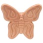 Set da 26 Farfalla Rosa Pesca in Ceramica con Calamita (5,5cm) – Disponibili in Quantità Limitata