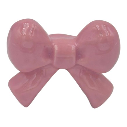 Set 19 Ceramic Pink Ribbon with Magnet (5cm)