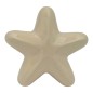 Set 10 Ceramic Cream Starfish with Magnet (5.5cm)