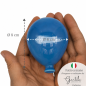 Ceramic Light Cobalt Blue Balloon to hang (8cm)