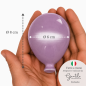Ceramic  Purple Whisteria Balloon to hang (8cm)